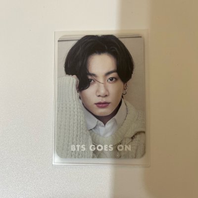 田柾國 JK 日本🇯🇵 DICON 特典 雙面卡