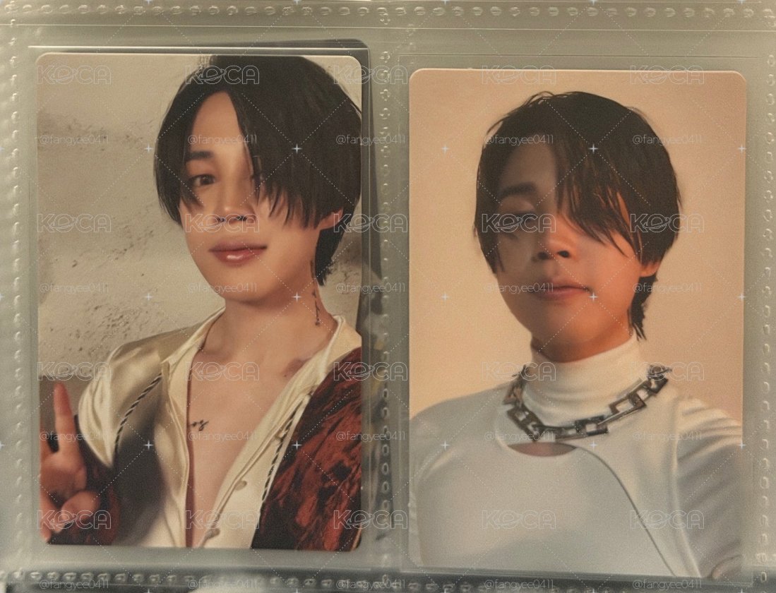 JIMIN 個人寫真卡