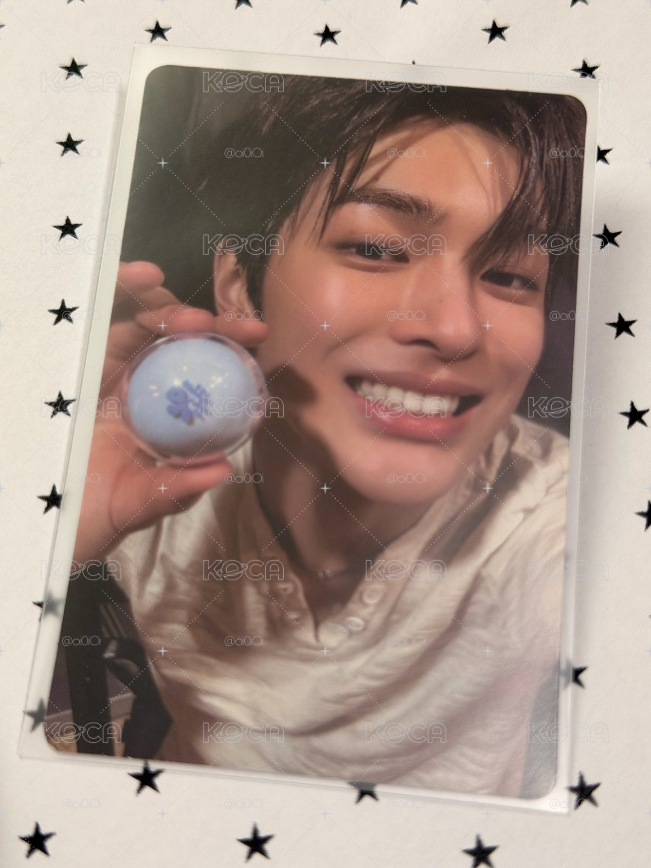 Keonho blue lip專輯卡