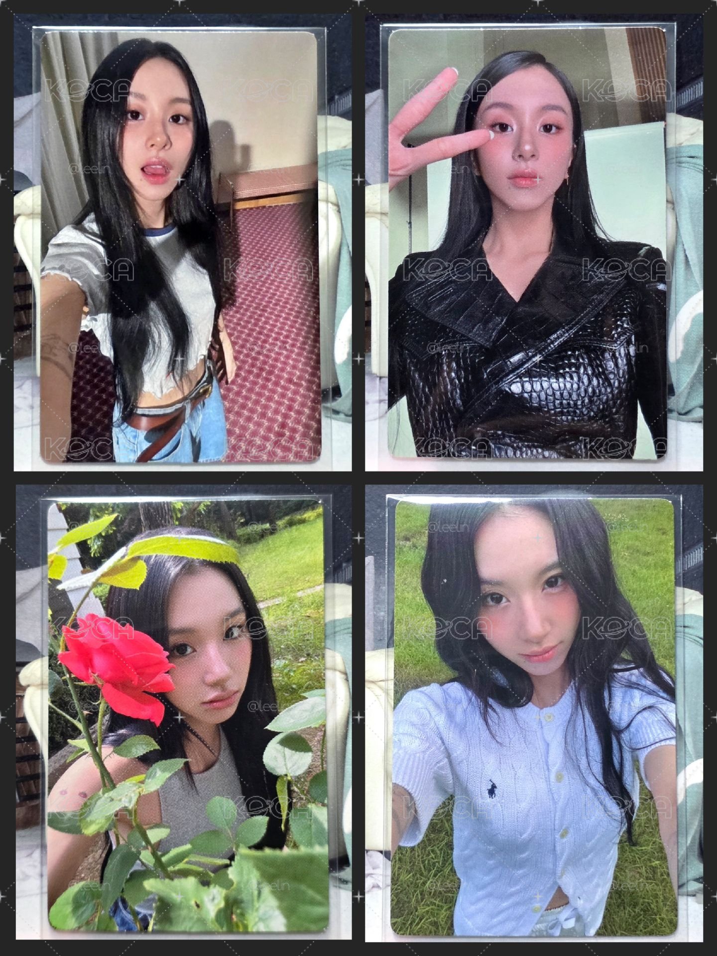 4張彩雜誌卡 ESQUIRE 2024 ONCE MORE