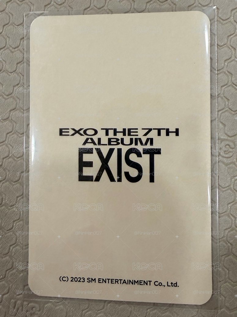 都敬秀🐧嘟 EXCIST快閃店隨機卡