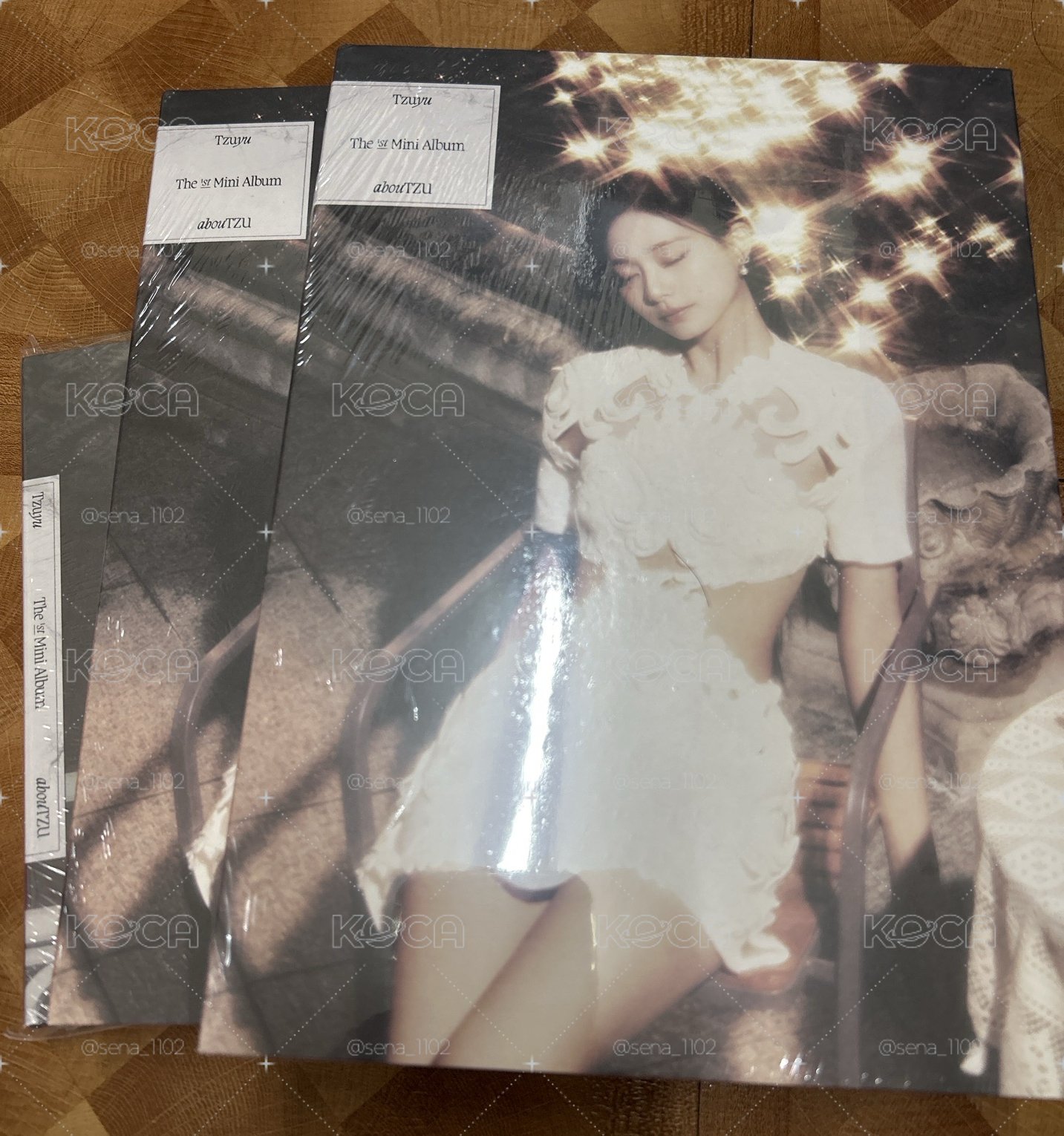 aboutTZU 周子瑜 run away 未拆專