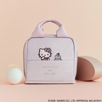 寶島社雜誌 化妝包 HELLO KITTY × BRILMY 直立化妝包 BOOK PALE PINK ver