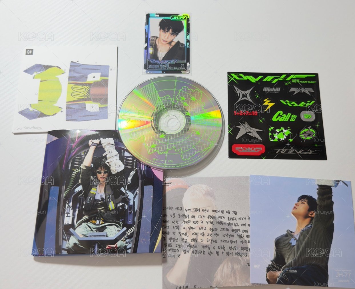 BLINGY 單封 專輯 JET Poster ver.