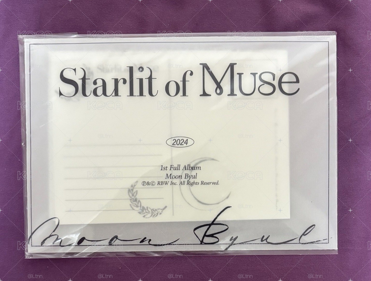 Starlit of Muse展 SET2 ver. 明信片組 