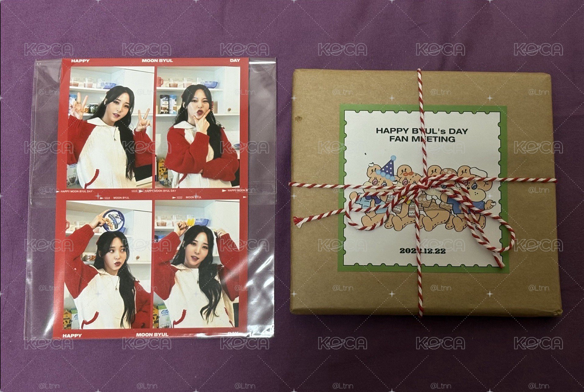 玟星 MOONBYUL 2022生日會SET