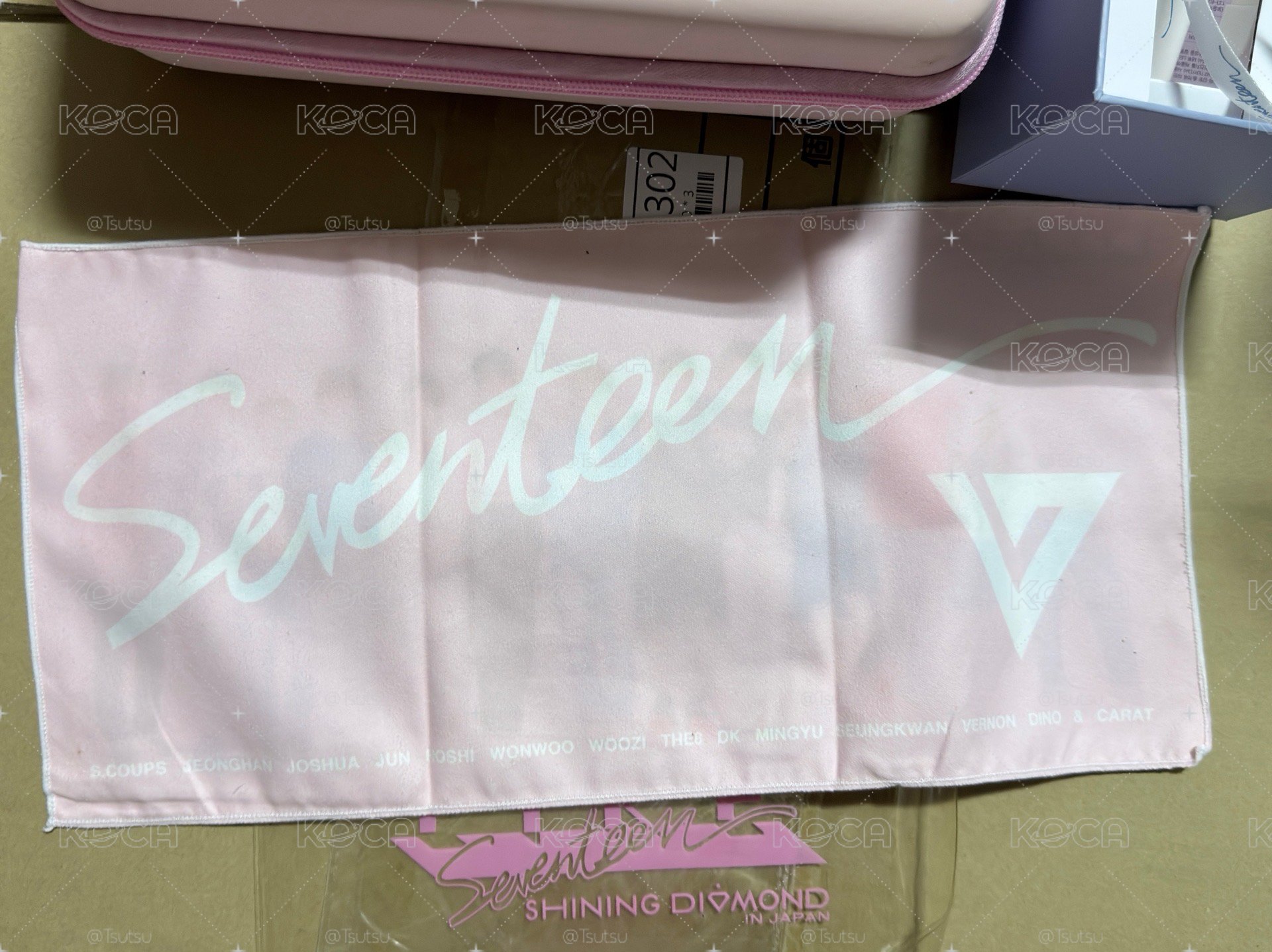 (現貨整圖出）seventeen 出道 手燈 手燈包 手幅 一代克拉棒 克拉鏟