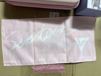 (現貨整圖出）seventeen 出道 手燈 手燈包 手幅 一代克拉棒 克拉鏟