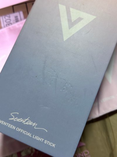 (現貨整圖出）seventeen 出道 手燈 手燈包 手幅 一代克拉棒 克拉鏟