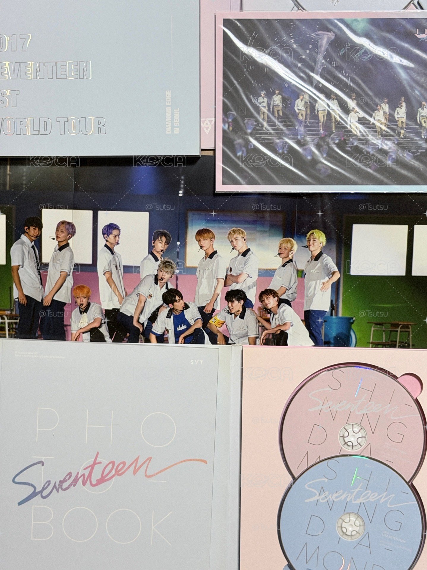 (現貨兩本一起出 有特典）seventeen 2017 DIAMOND EDGE 寫真集 / 回憶錄 