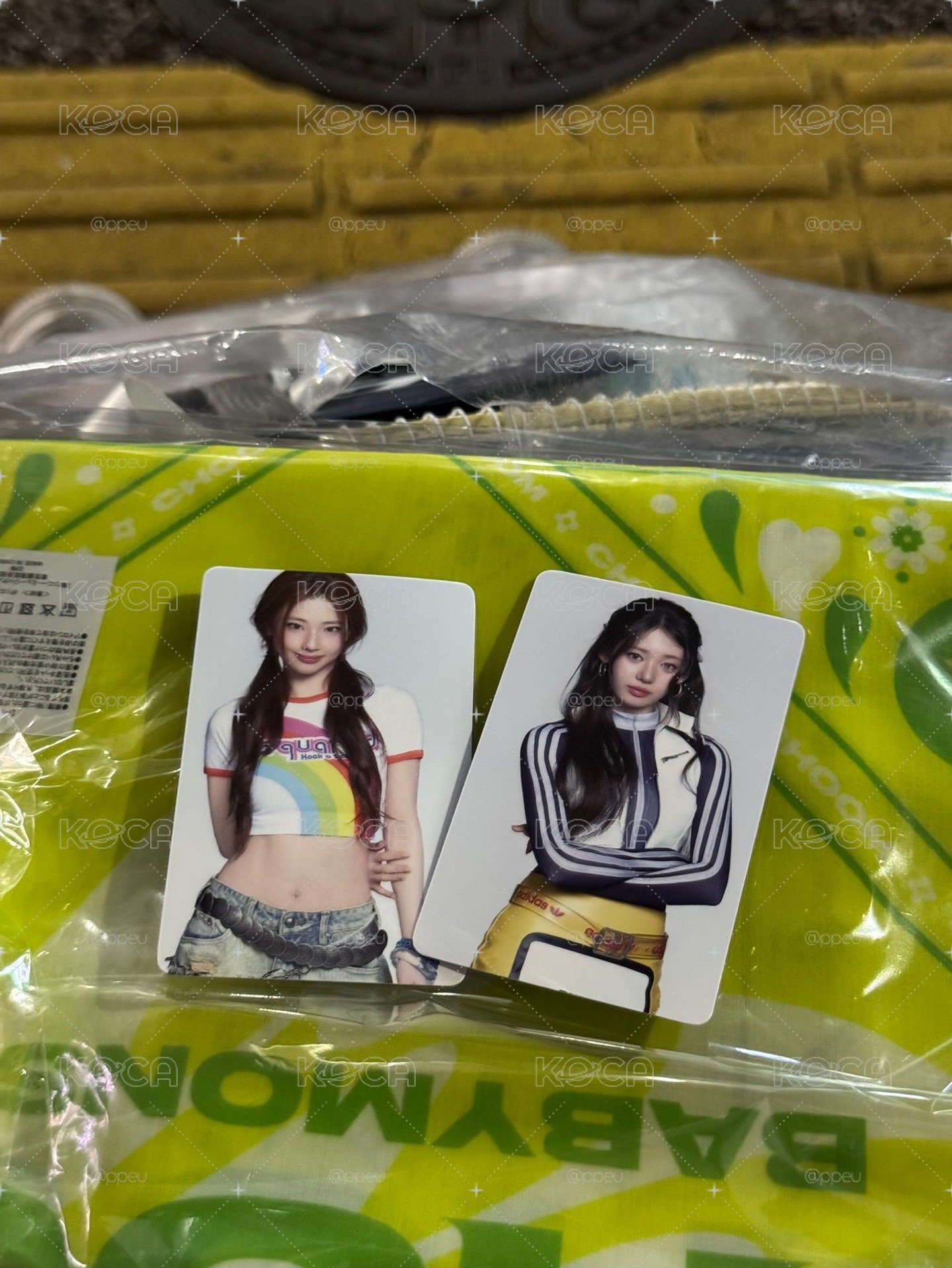 baemon yg family入場卡