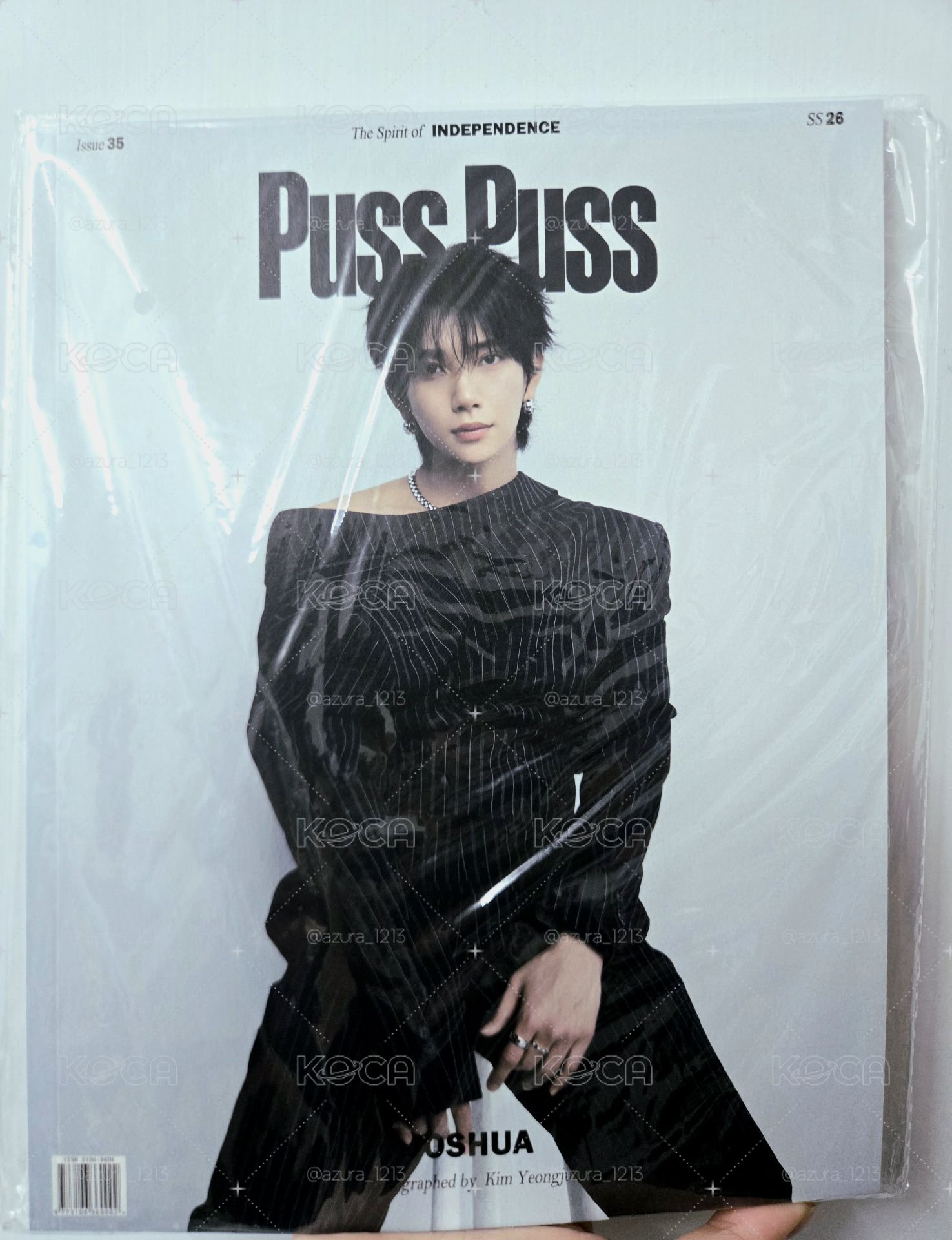 Josuha雜誌《PUSS PUSS》B版雜誌 無內頁