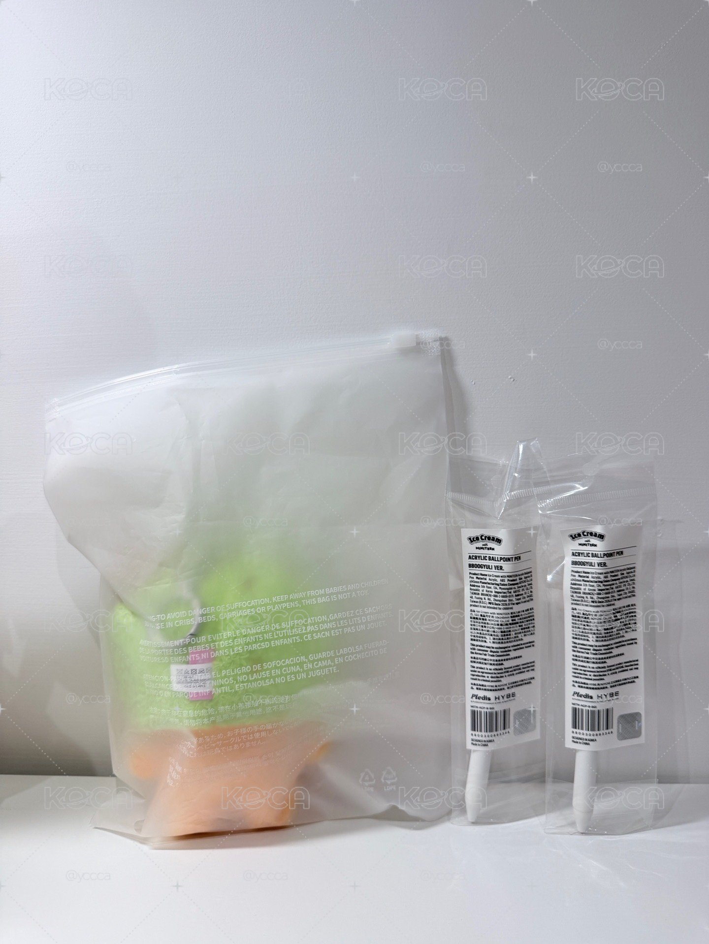 冰淇淋頭套娃+台中限定筆 寬