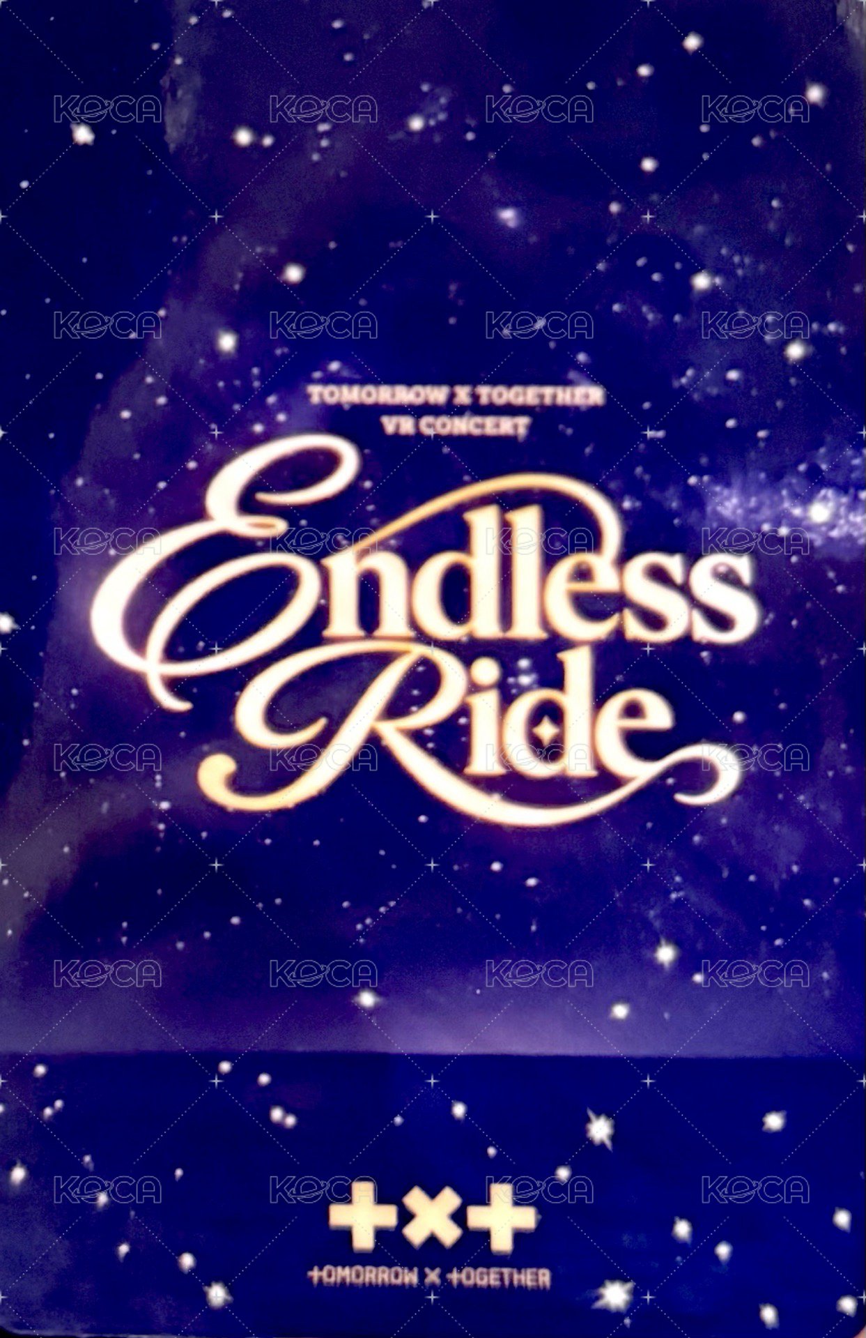 ENDLESS RIDE 電影卡  背面