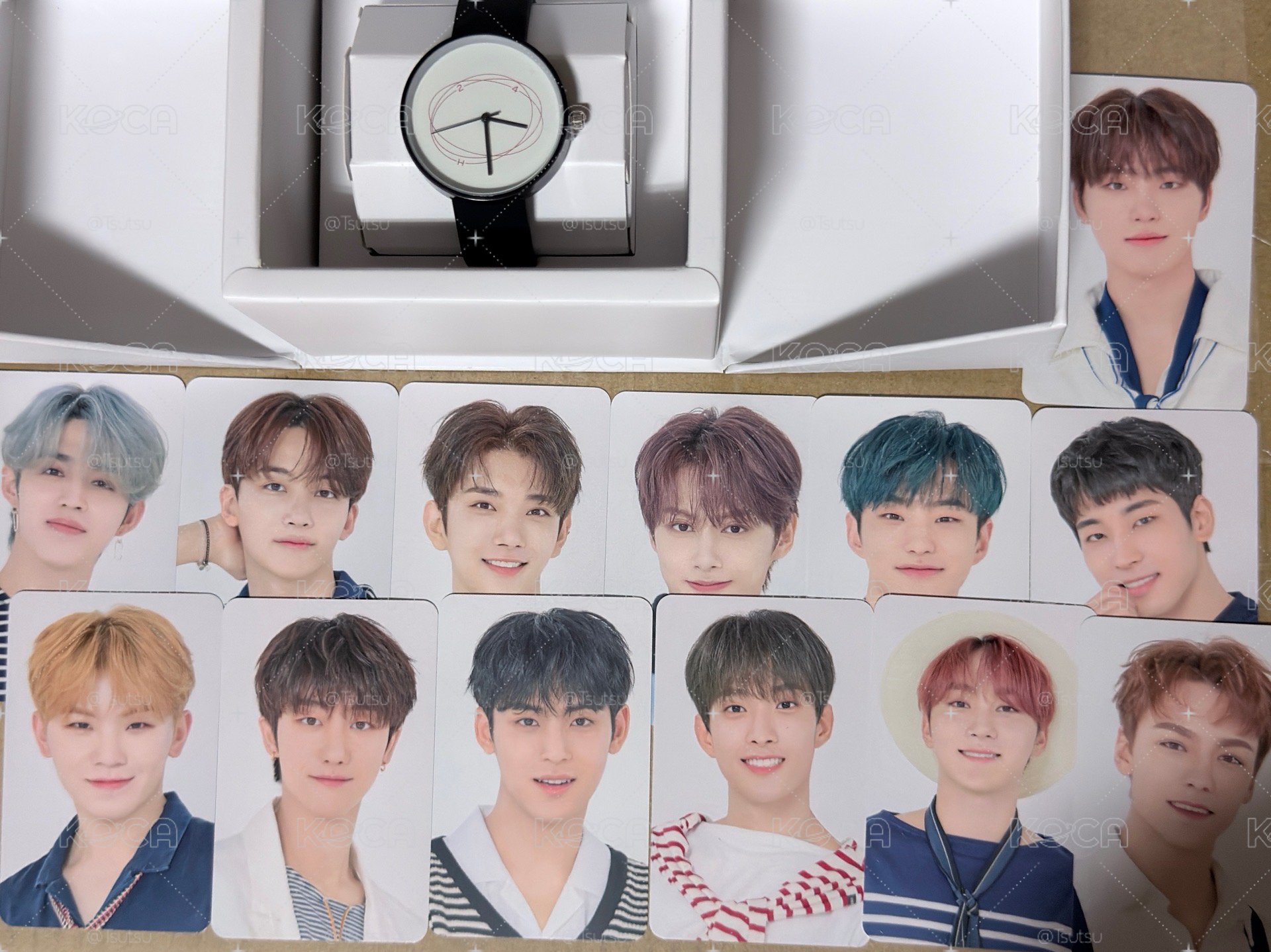 （現貨整圖出）seventeen 24H 手錶 手錶卡