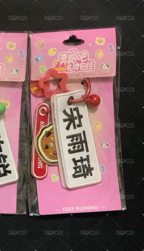 宋雨琦mini名牌掛件