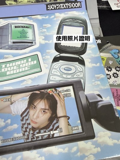 Boynextdoor Leehan 貼紙書