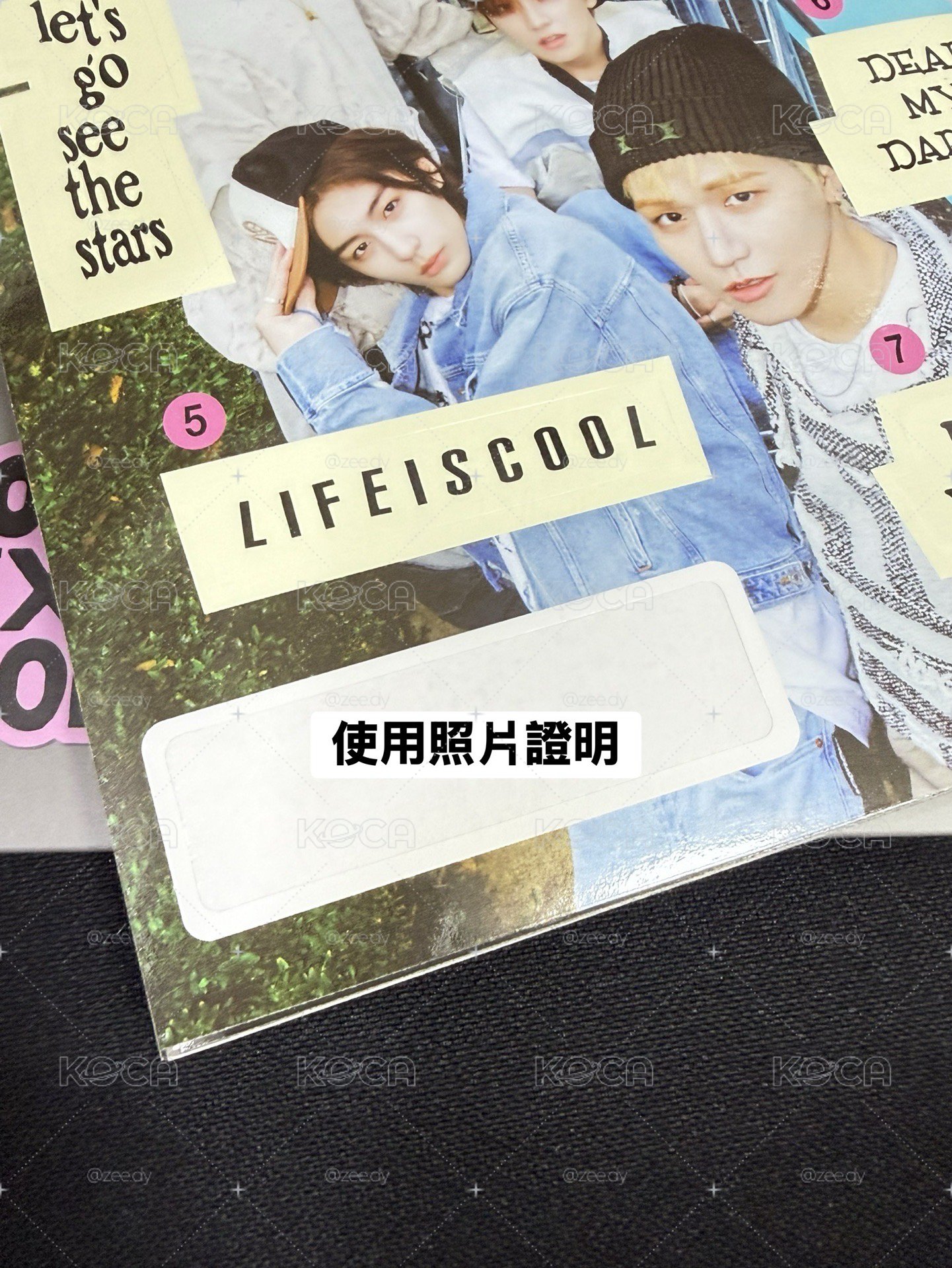 Boynextdoor Leehan 貼紙書