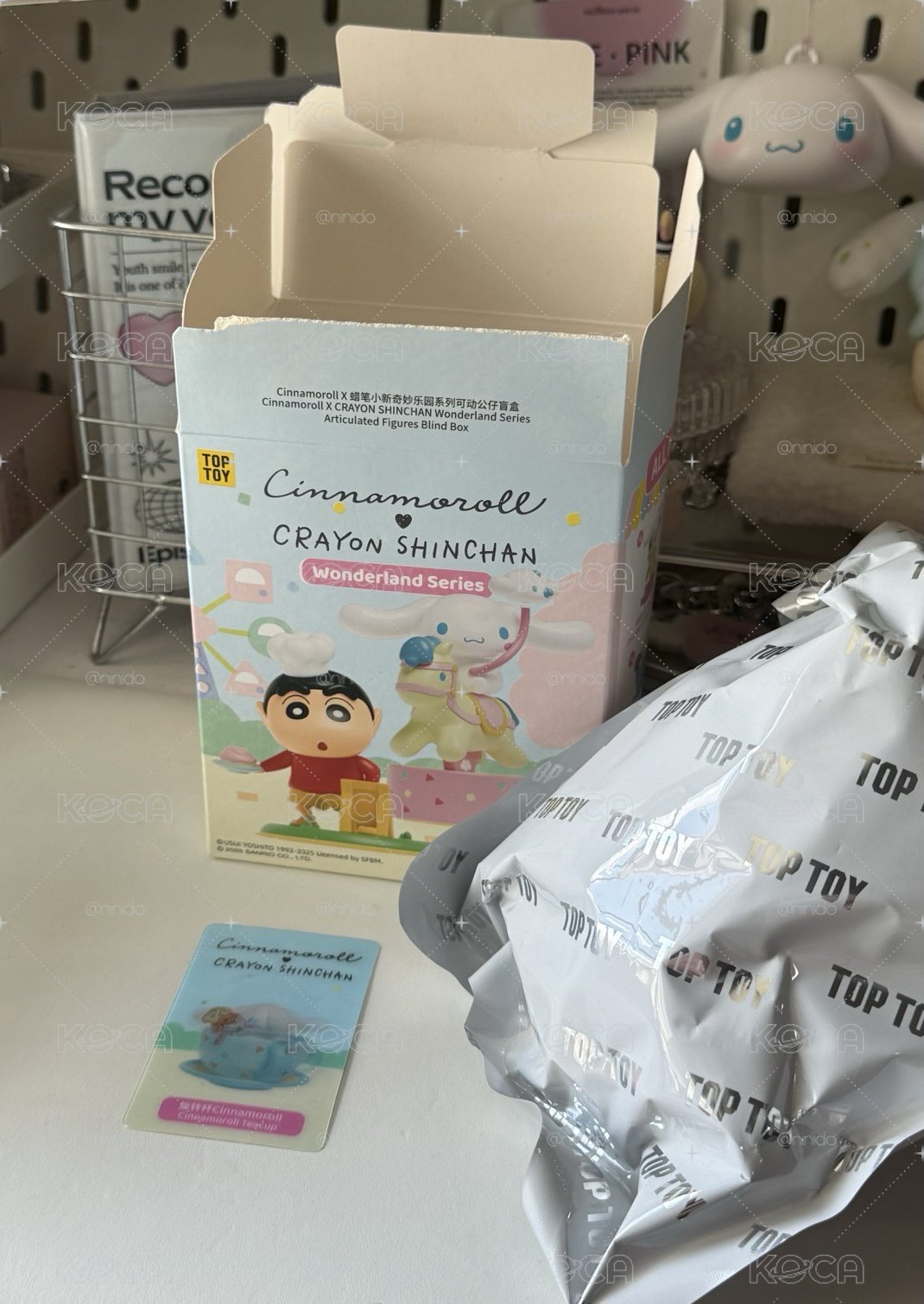 大耳狗 蠟筆小新 聯名盲盒