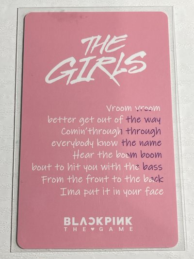 Rosé專輯卡
