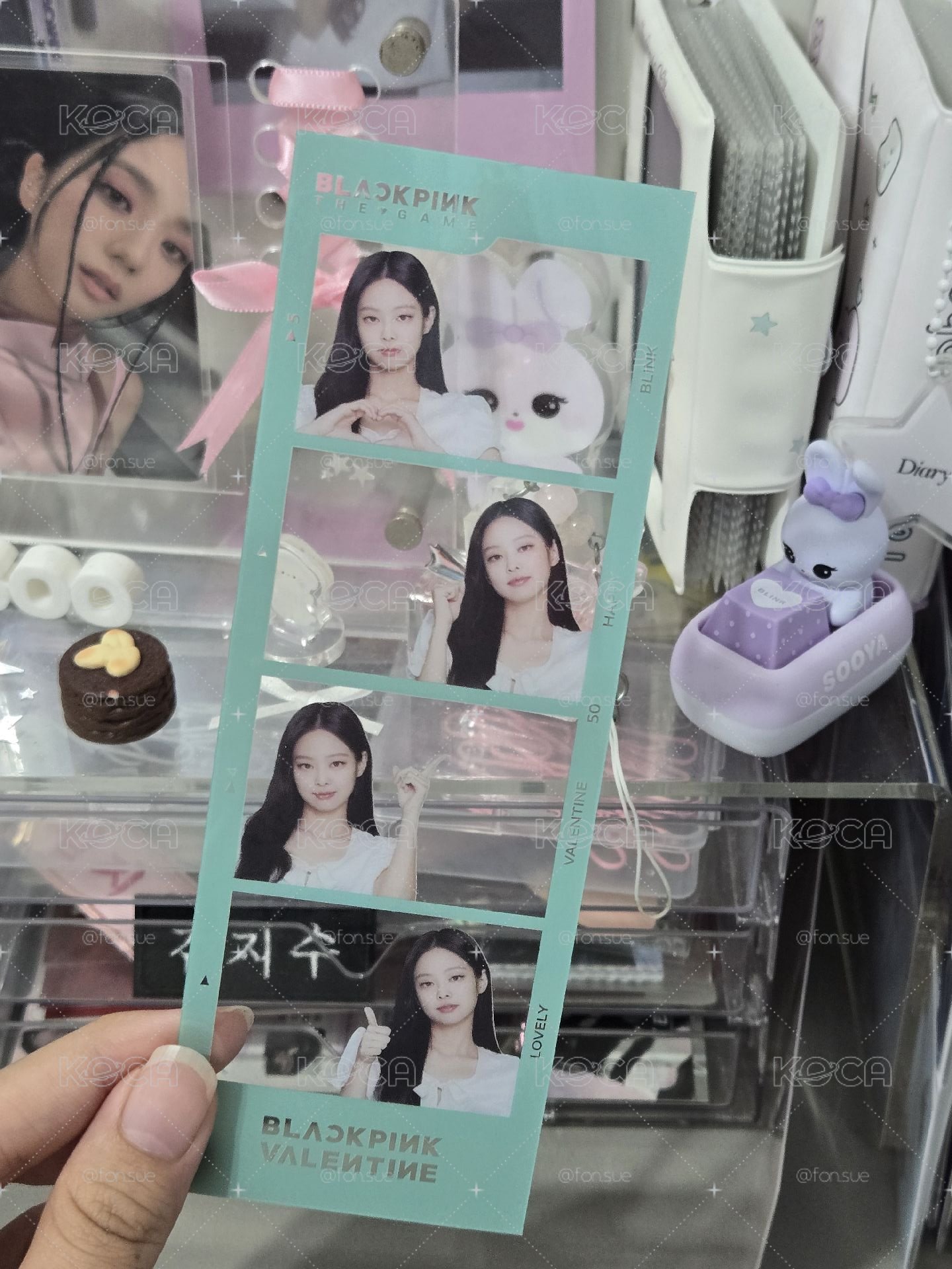 jennie 情人節人生四格透
