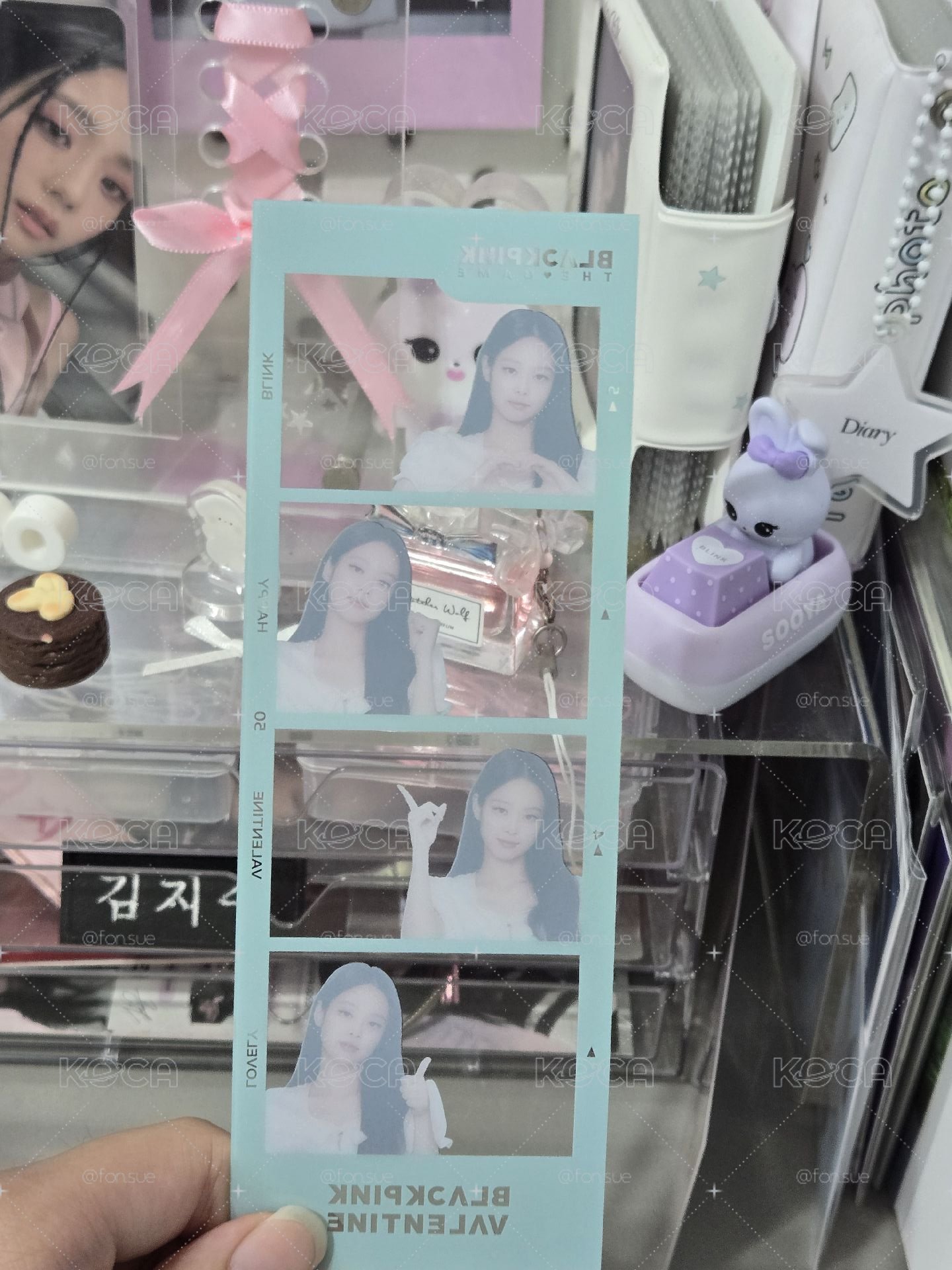 jennie 情人節人生四格透