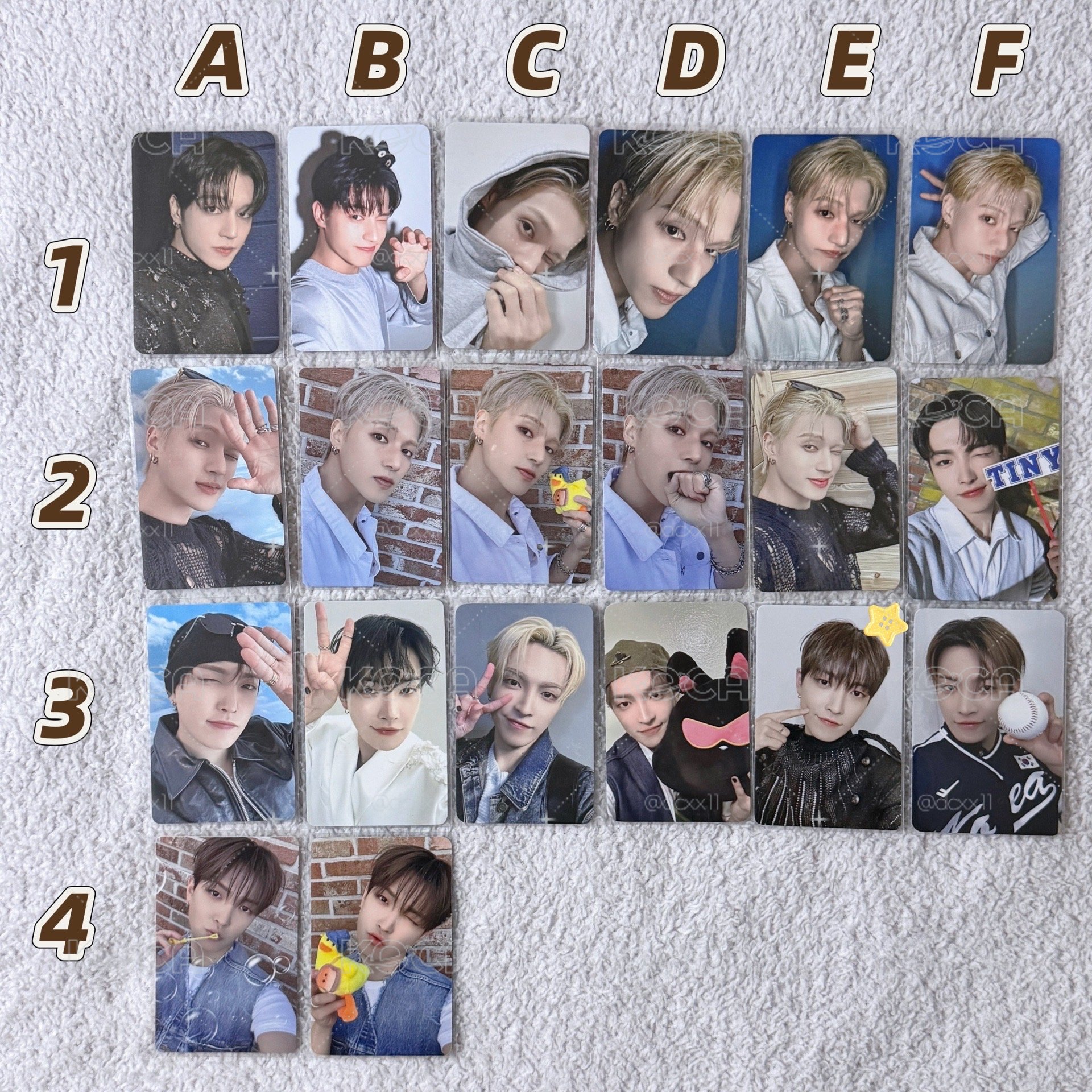 ATEEZ小卡統整出清區③