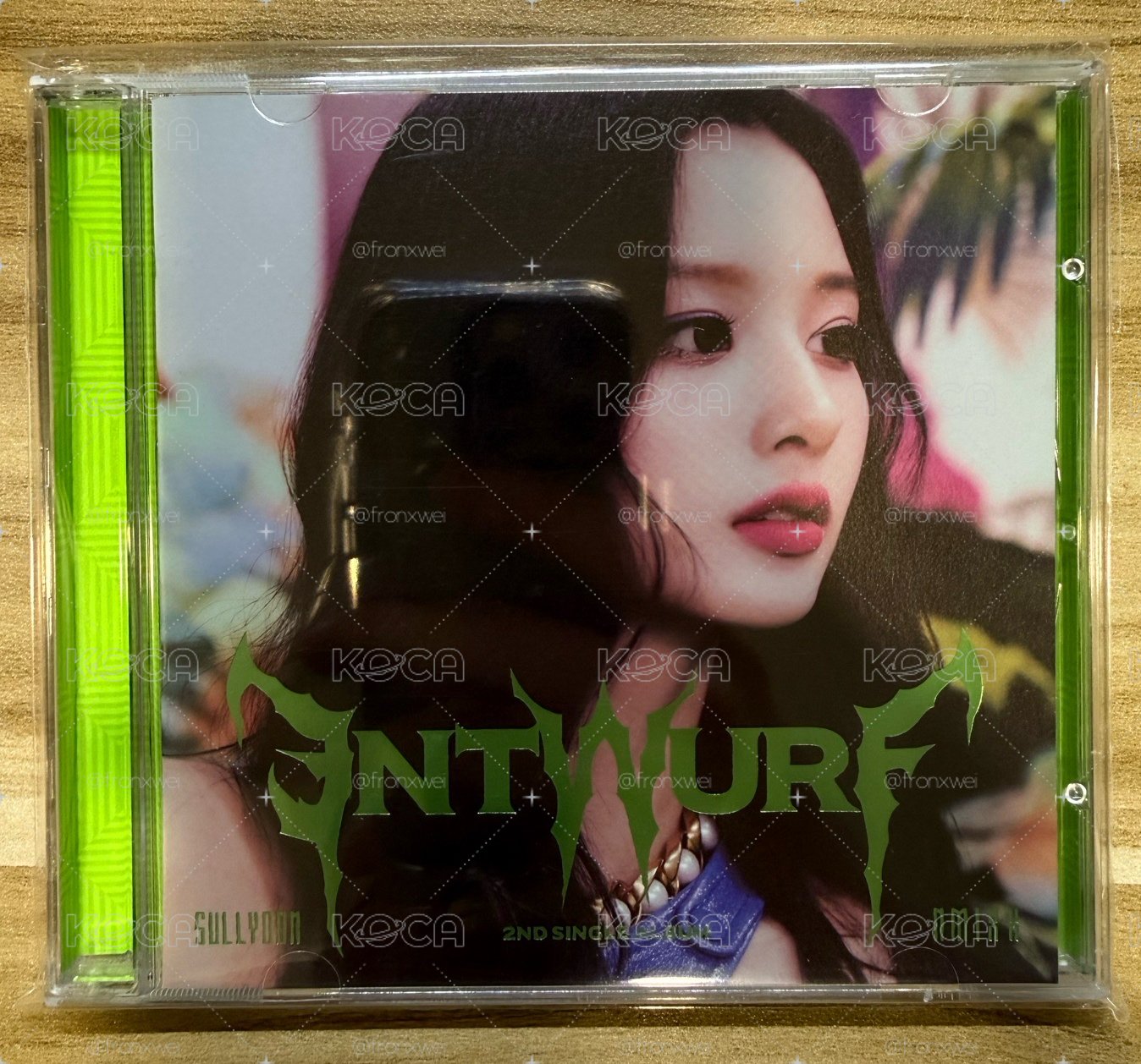 ENTWURF 單封版 專輯 Jewel Case ver. 薛單封空專