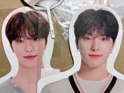 （現貨整圖）seventeen 燦盤 Dino 李燦 衣架 大扇 小扇子