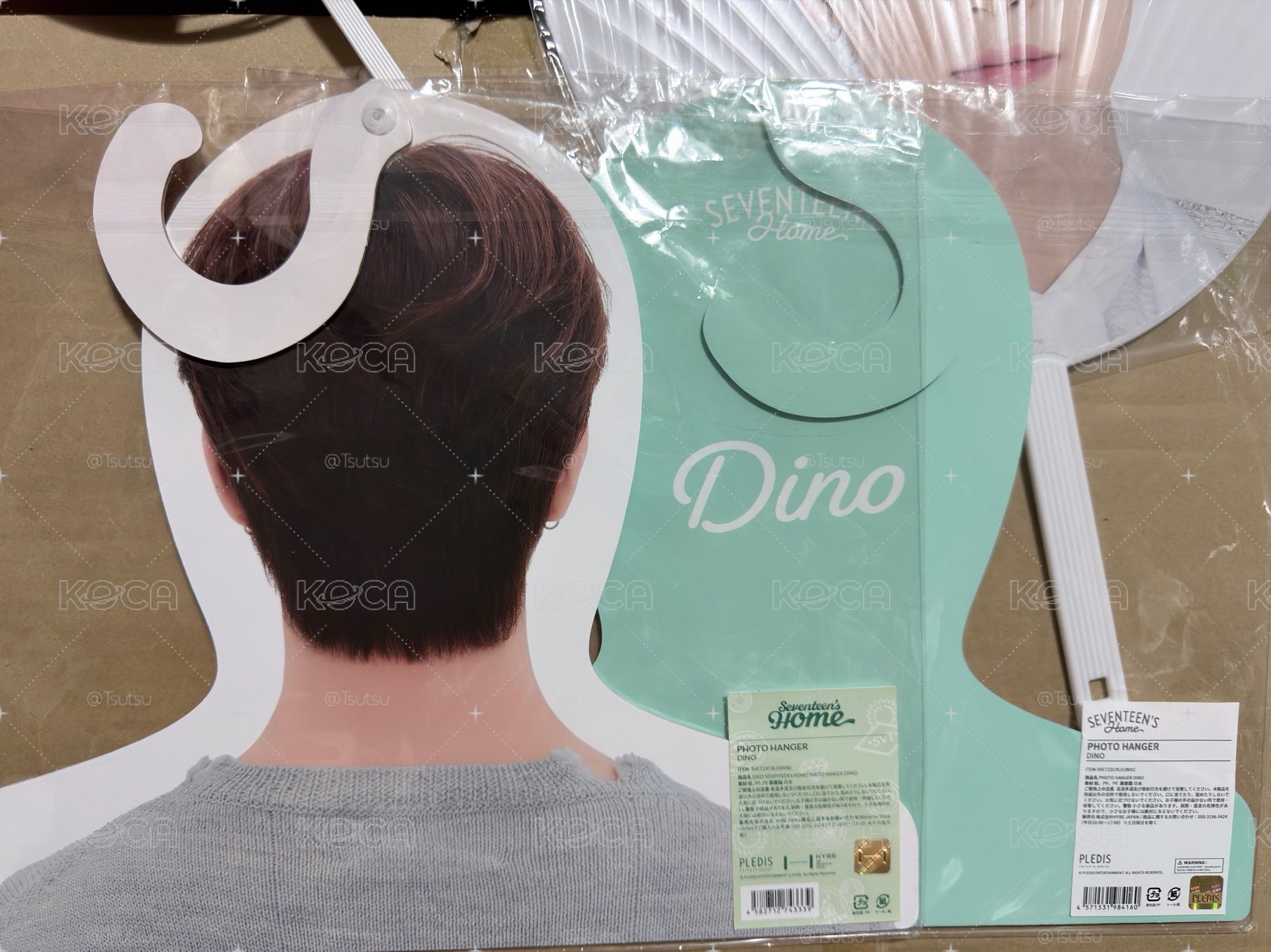 （現貨整圖）seventeen 燦盤 Dino 李燦 衣架 大扇 小扇子