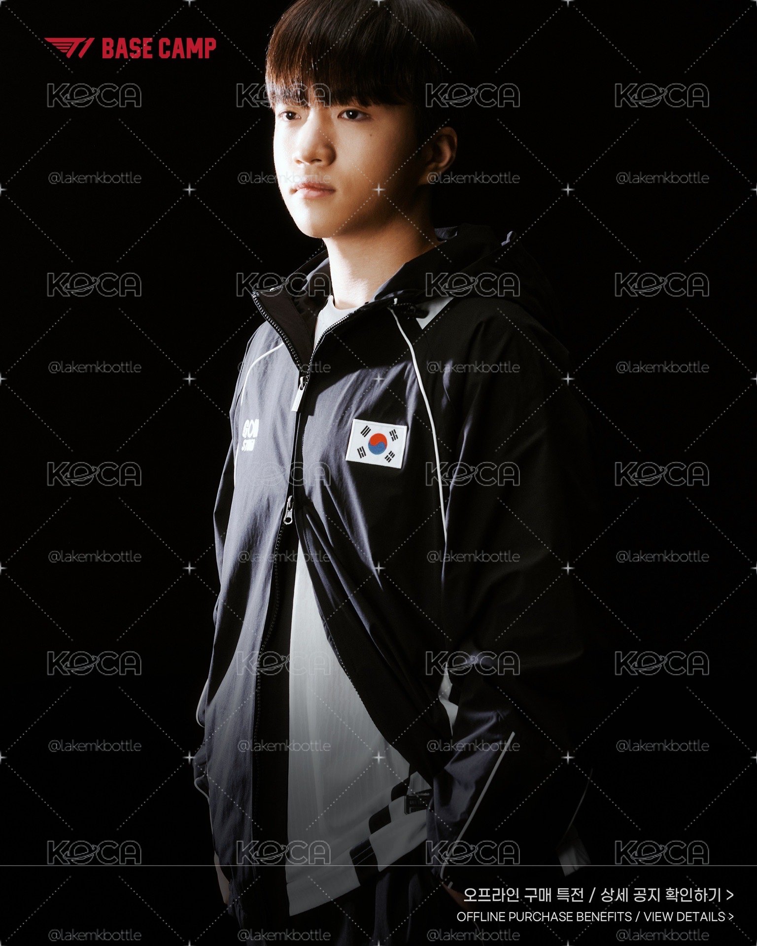 2026亞運 Team Korea 外套（無贊助商）L + Faker S.H LEE 白字名條（可選擇是否燙印）