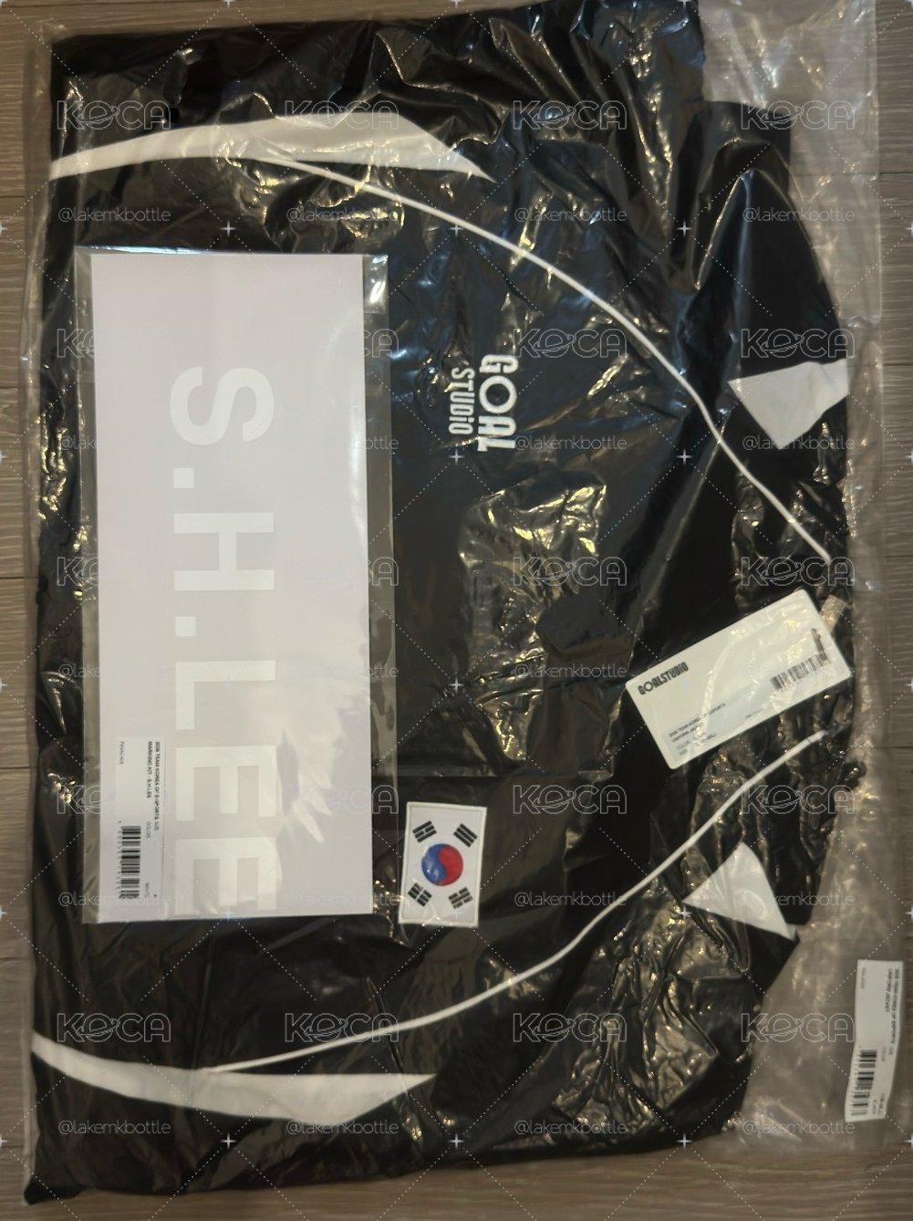 2026亞運 Team Korea 外套（無贊助商）L + Faker S.H LEE 白字名條（可選擇是否燙印）