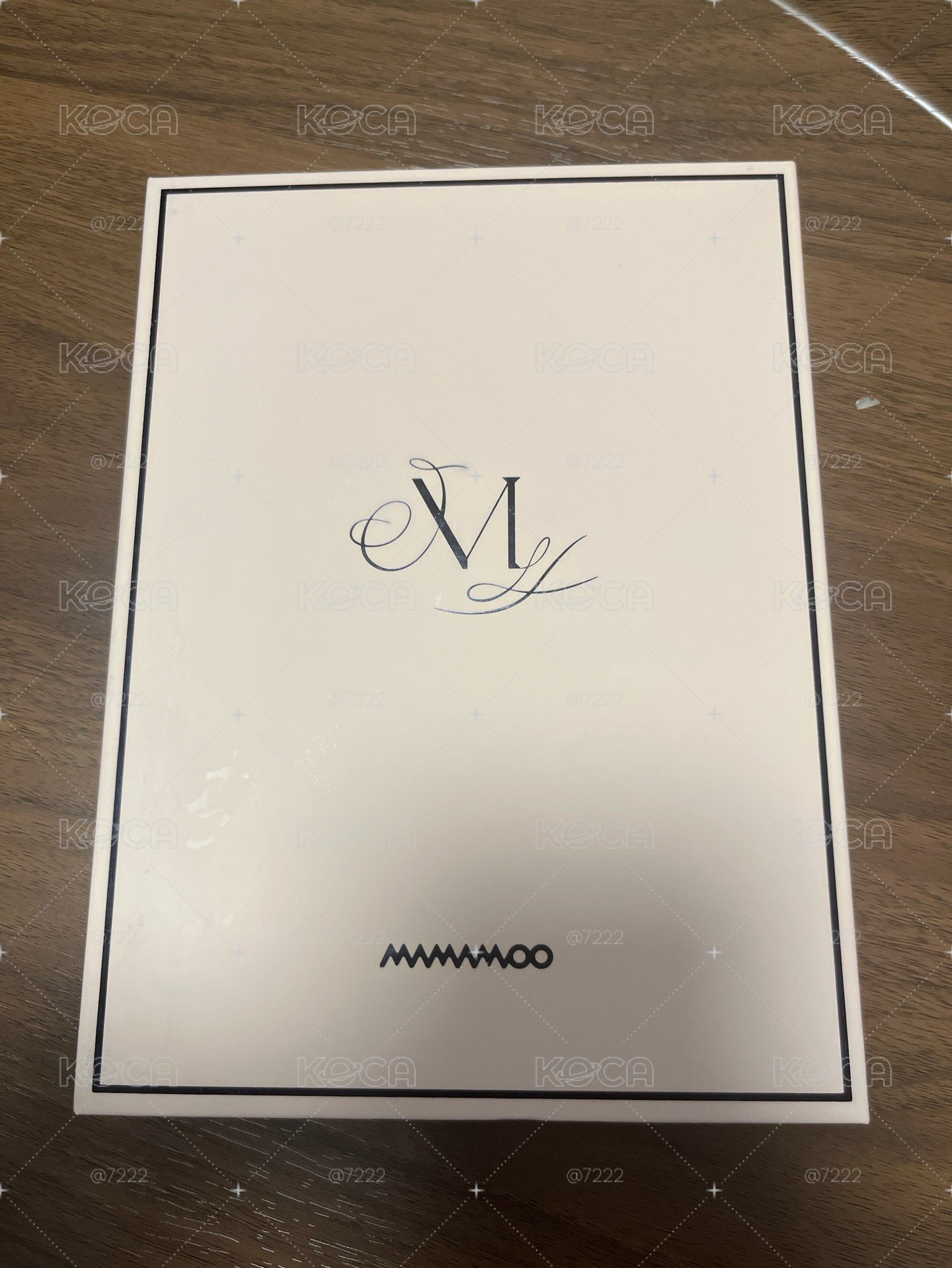 MAMAMOO WOW奶茶專 空專（含底片卡）