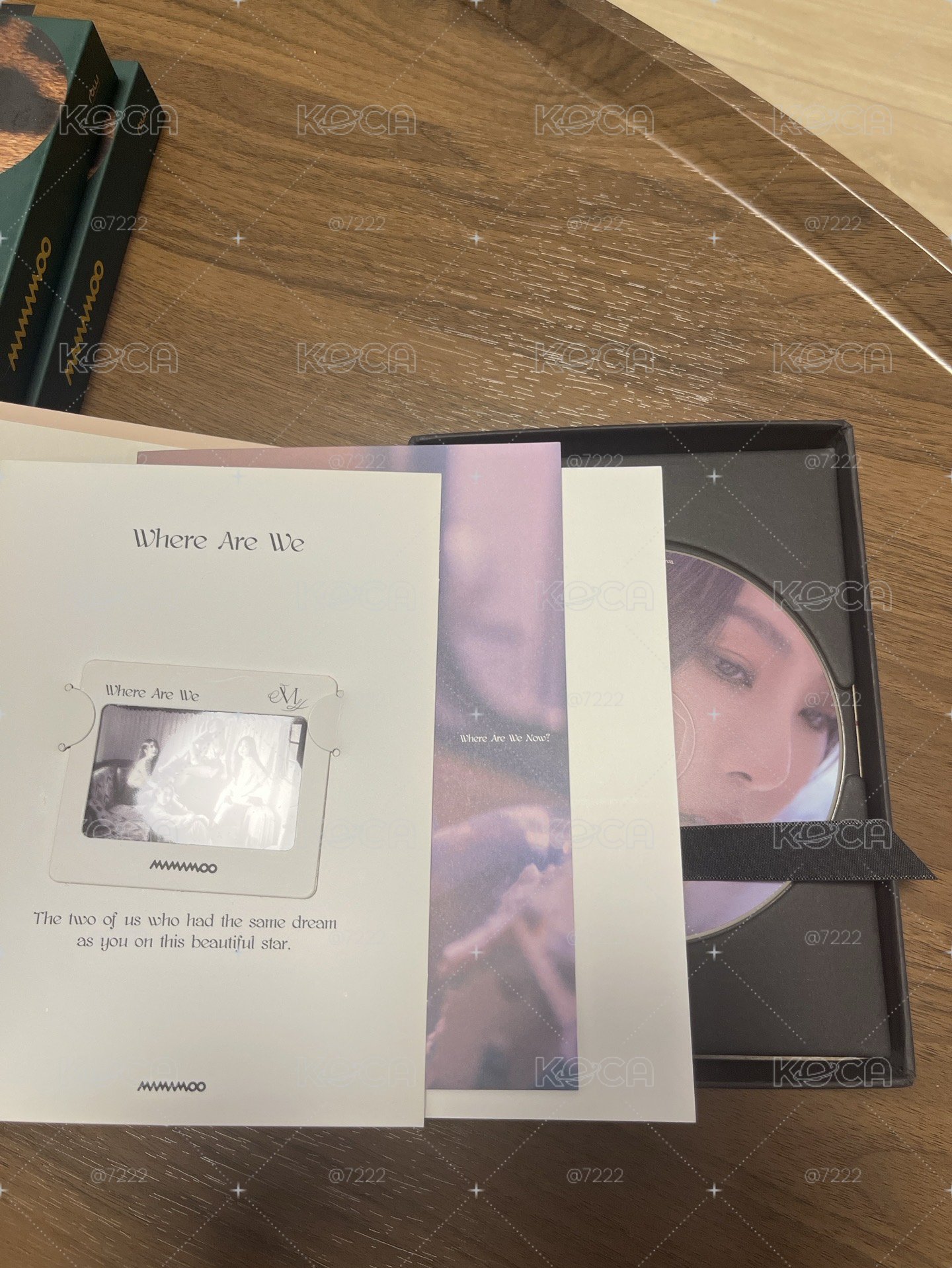 MAMAMOO WOW奶茶專 空專（含底片卡）