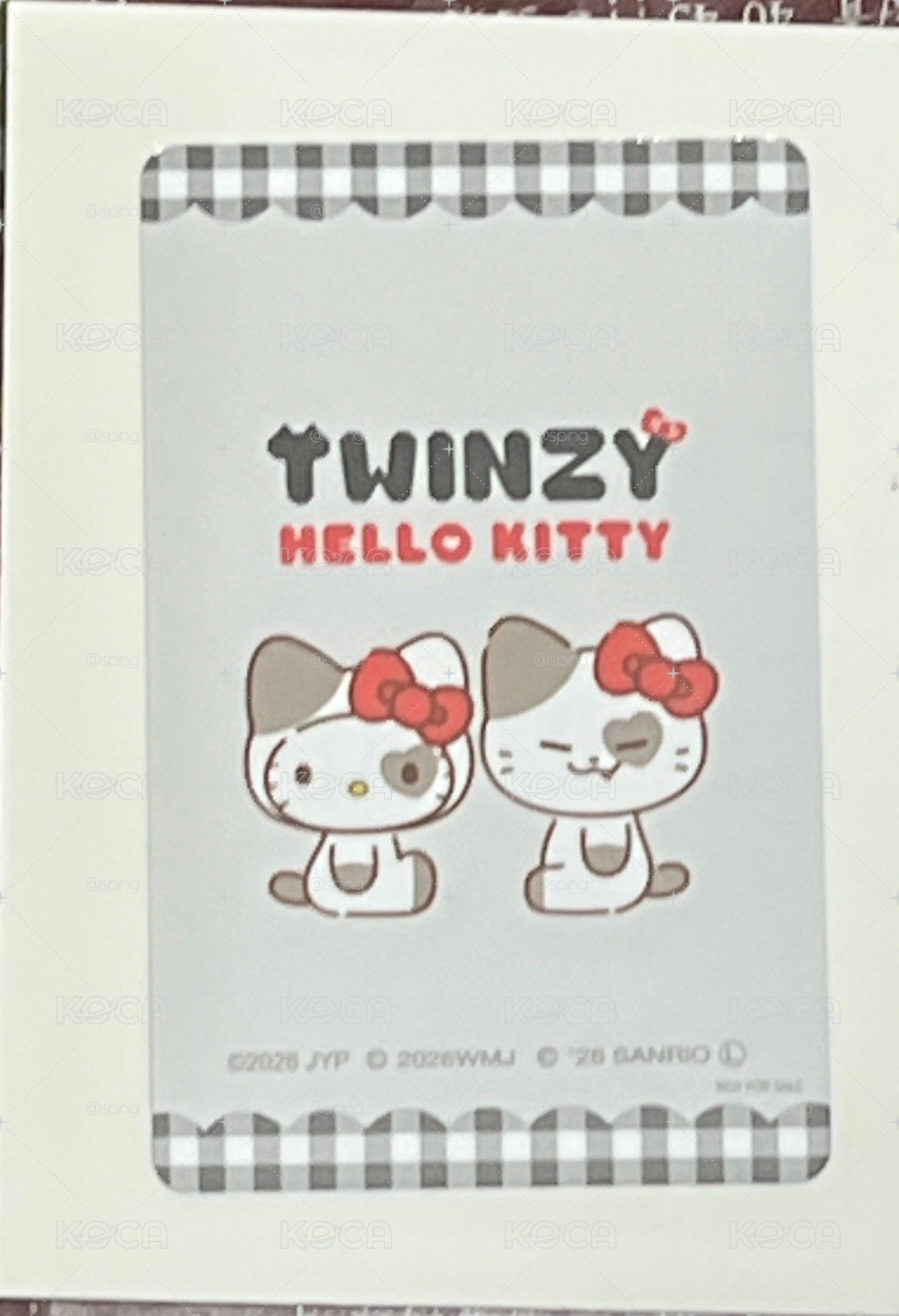 (現貨)TWINZY ×  KITTY線下滿額