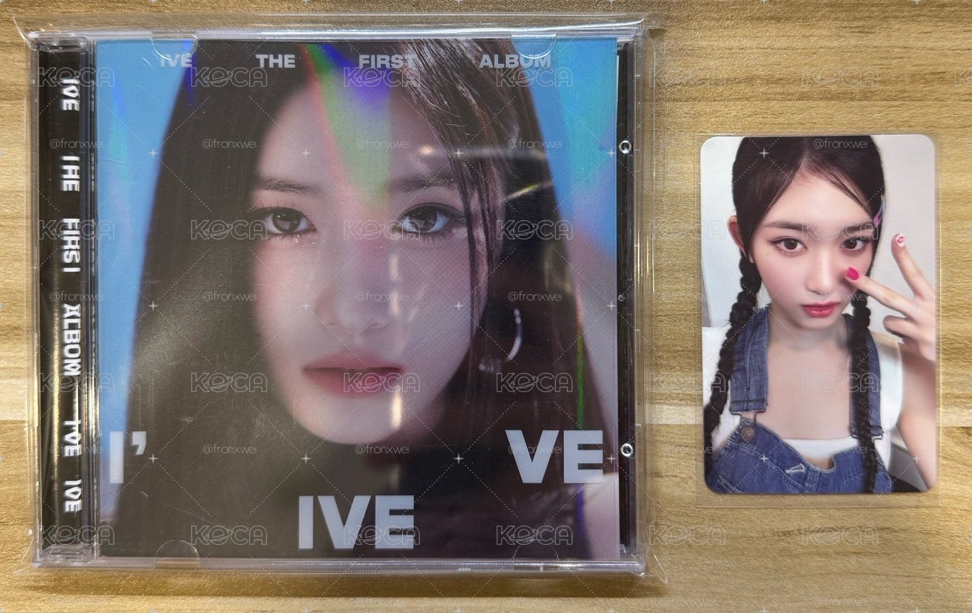 I've IVE 專輯 JEWEL CASE LEESEO ver 瑞單封+瑞小卡