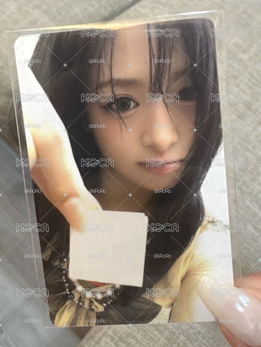 競標 🩵BABYMONSTER AHYEON WVS直播卡 