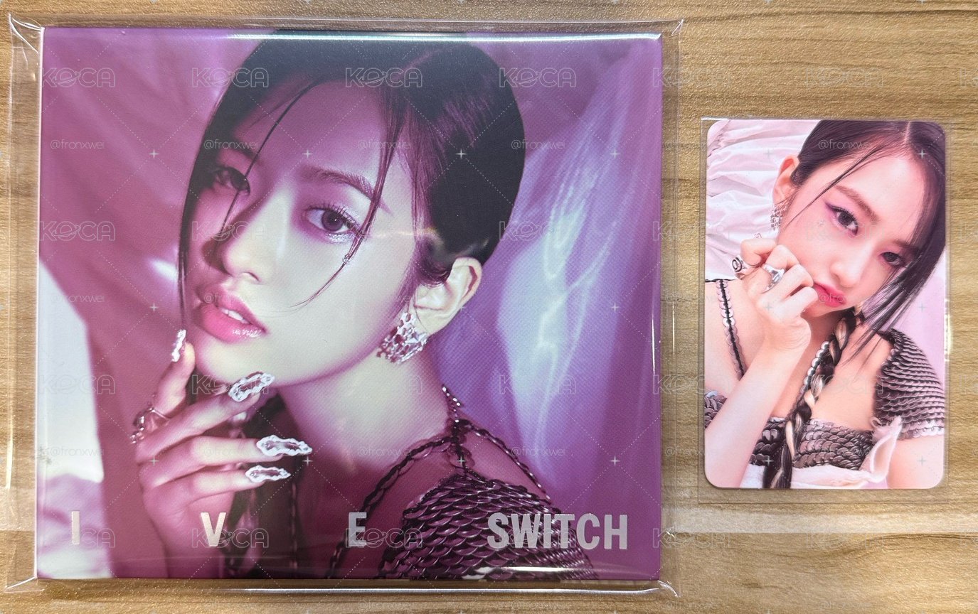 IVE SWITCH 專輯 DIGIPACK ANYUJIN ver. 安全專+安小卡