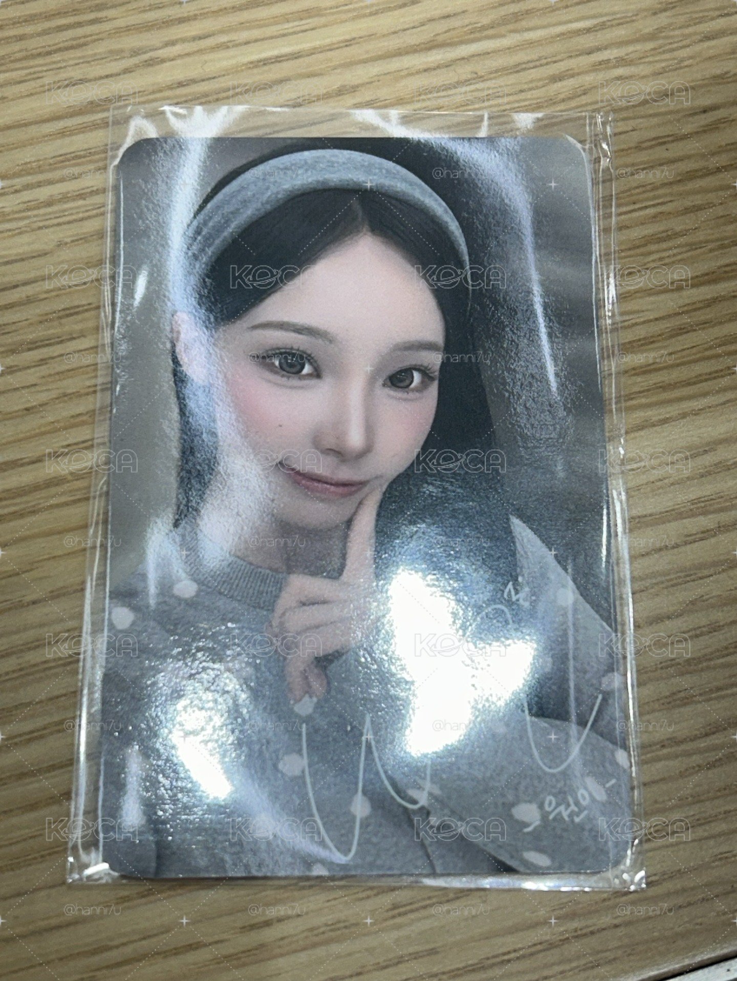 WONI代言卡