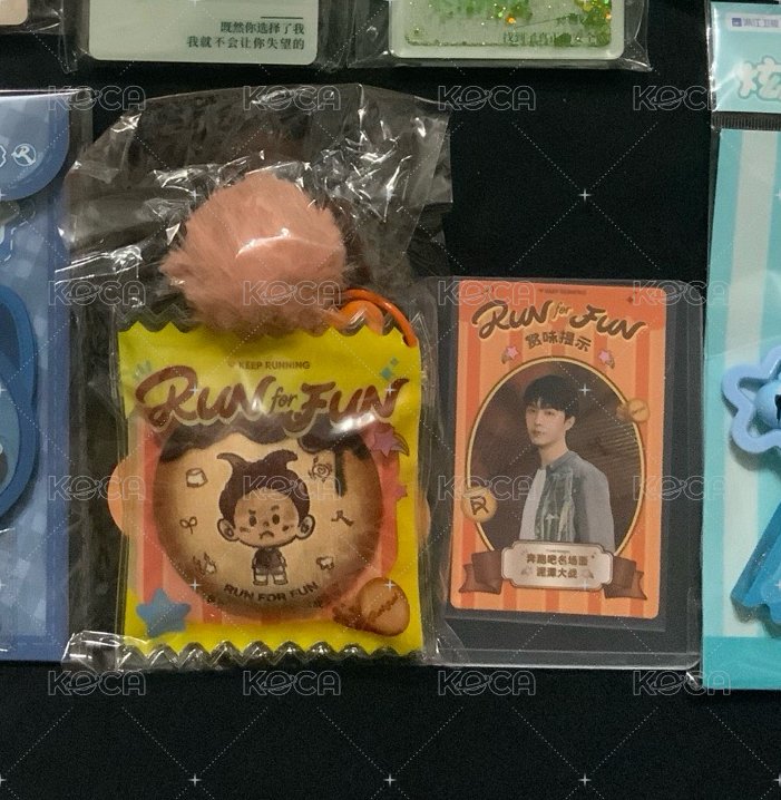 范丞丞絨毛餅乾胸章掛件+小卡