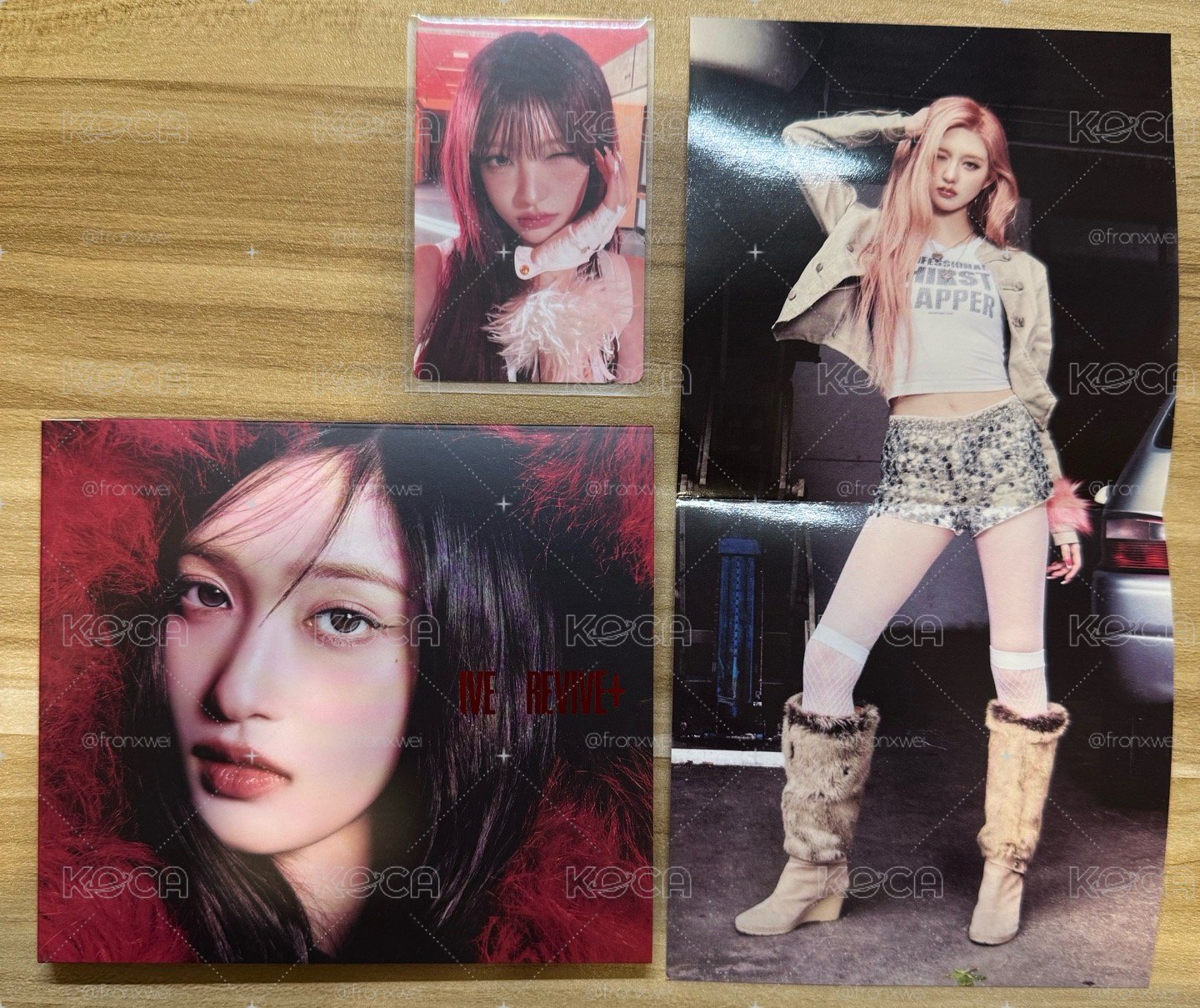 REVIVE+ DIGIPACK LEESEO ver. 專輯 瑞單封（秋海報）+栗小卡