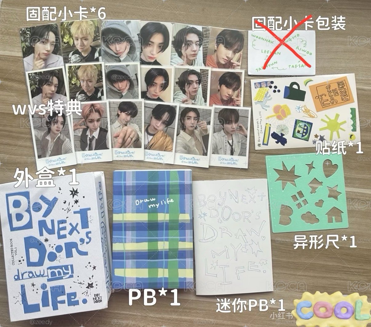 BND Boynextdoor 回憶錄 包含特典卡