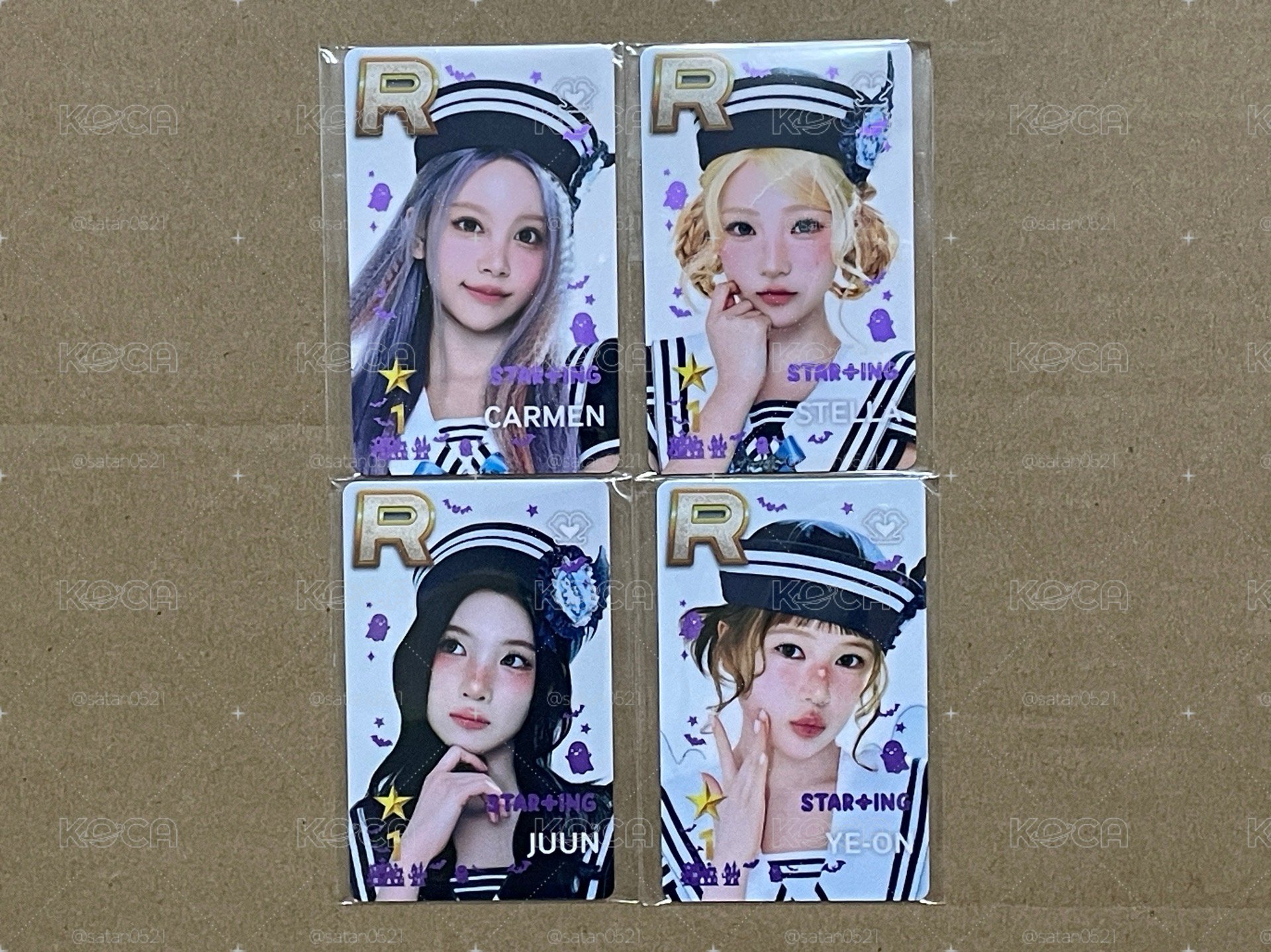 萬聖節遊戲卡 Carmen Stella Juun Yeon