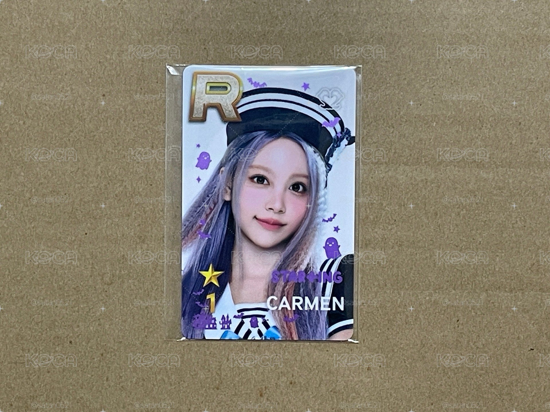 萬聖節遊戲卡 Carmen Stella Juun Yeon