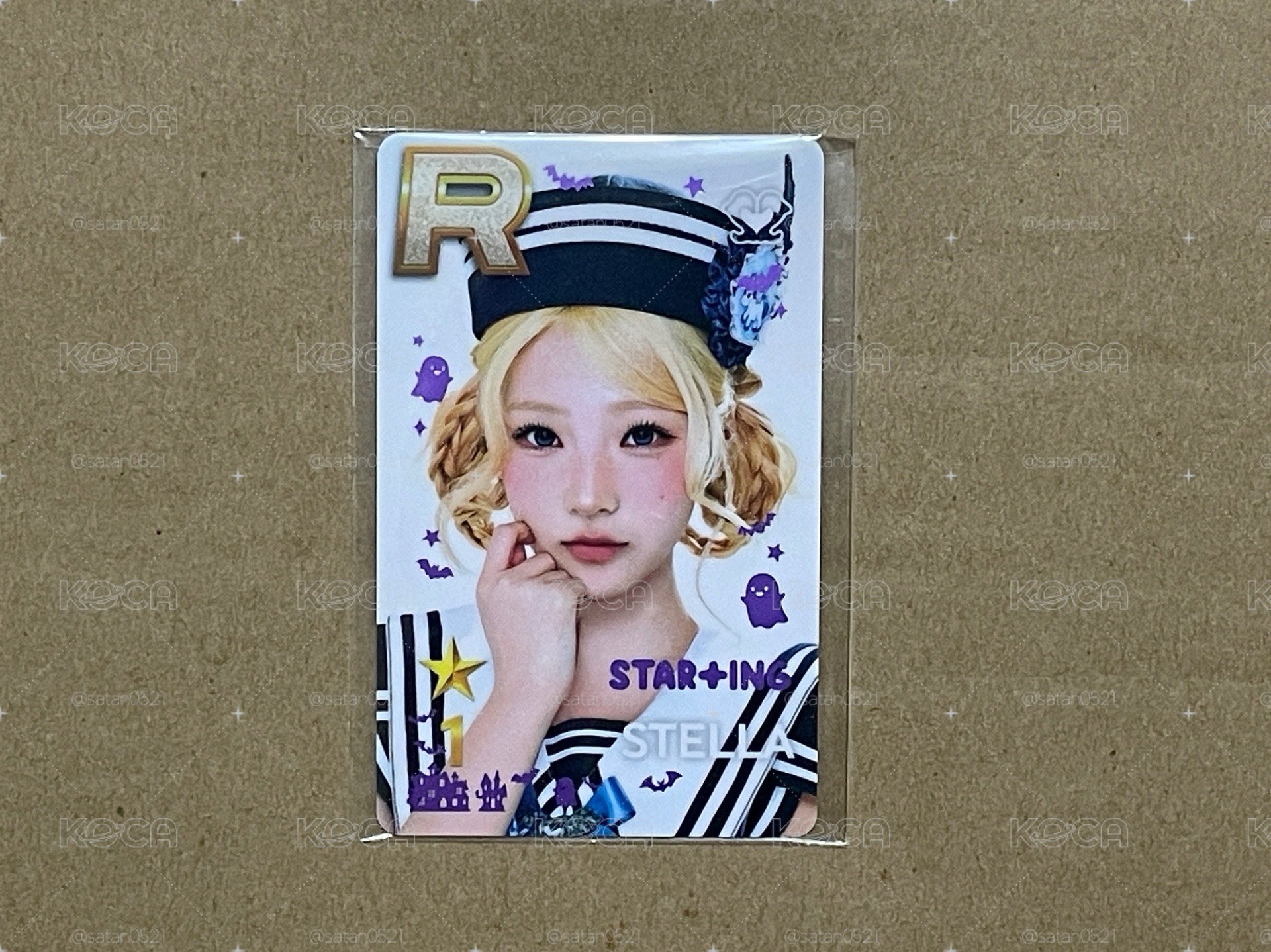 萬聖節遊戲卡 Carmen Stella Juun Yeon