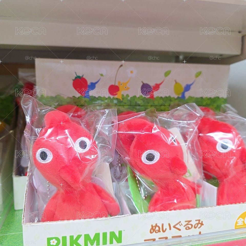 預購 日本皮克敏任天堂專賣店吊娃