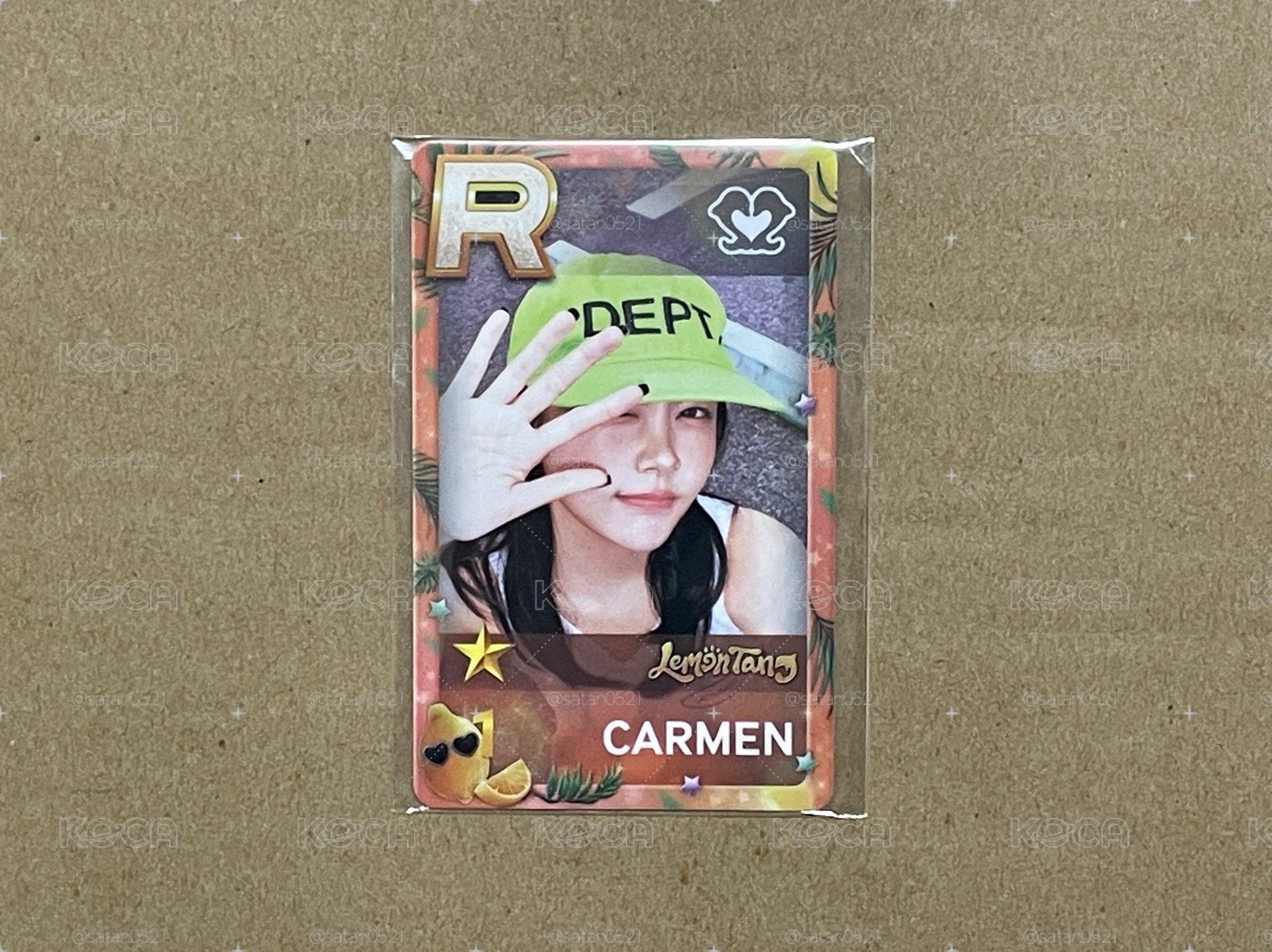假期遊戲卡 Carmen Stella Juun Yeon