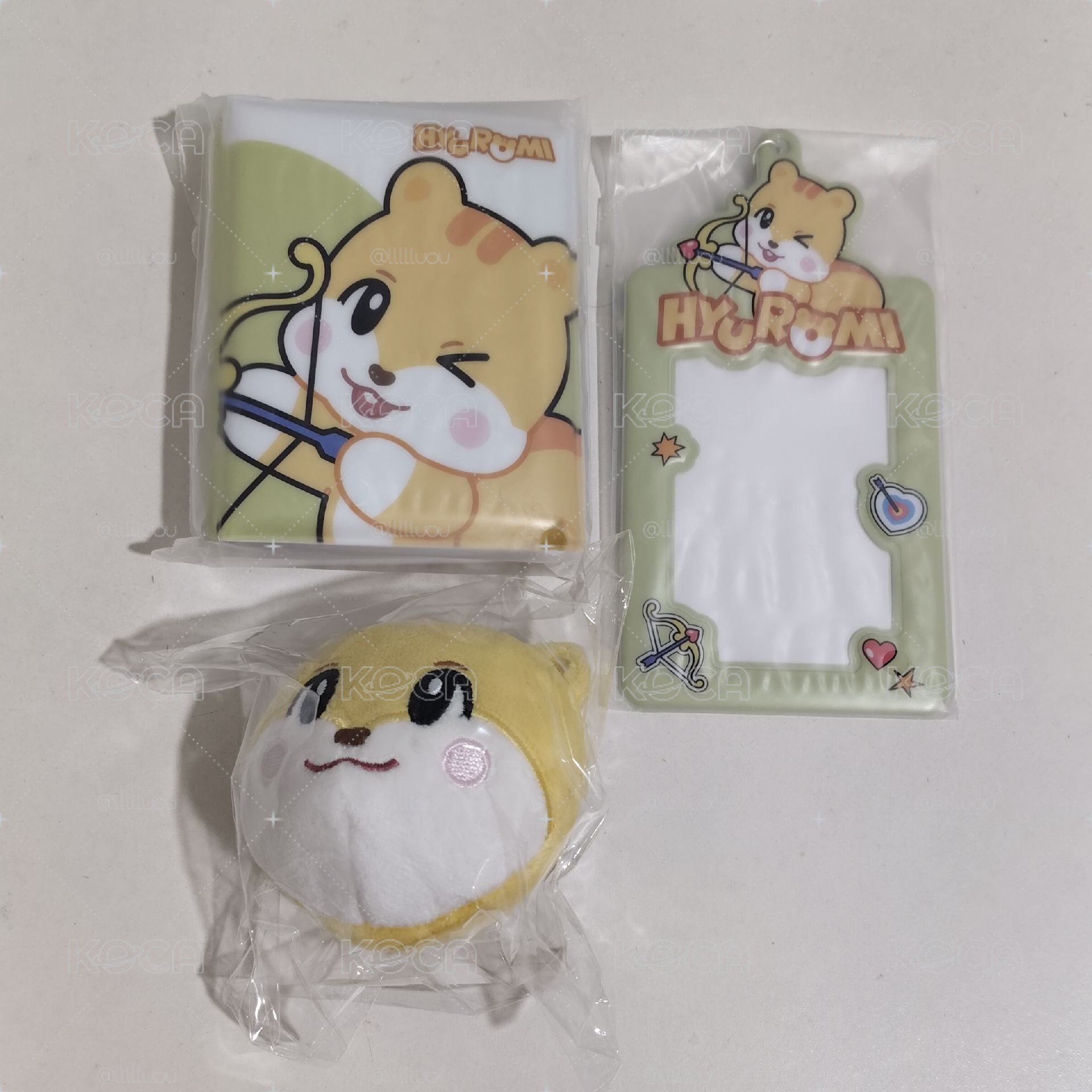 🐿️圓臉吊娃+卡套/卡冊