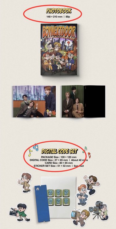 2025 25年 Boynextdoor BND 台曆