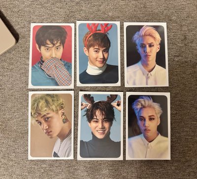 EXO SUHO&Kai10週年 周邊卡 鐵盒卡 三張一套套裝